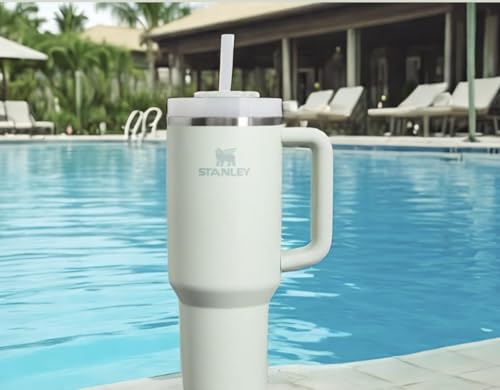 STANLEY MIST QUENCHER H20 FLOWSTATE VASO AISLADO AL VACÍO DE ACERO INOXIDABLE CON TAPA Y POPOTE PARA AGUA TÉ HELADO O CAFÉ - 3