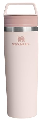 STANLEY CAFE TO GO TAZA DE VIAJE DE 20 OZ TAPA ANTIDERRAMES DE DOS PARTES PARA BEBER VASO TÉRMICO PARA CAFÉ TÉ Y BEBIDAS TAZA - 1