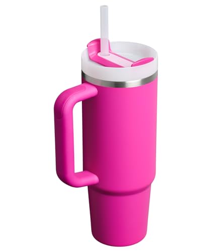 STANLEY QUENCHER H20 VASO CON MANGO Y POPOTE DE 30 ONZAS TAPA DE 3 POSICIONES FLOWSTATE COMPATIBLE CON PORTAVASOS PARA VIAJES - 3