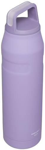 BOTELLA STANLEY ICEFLOW CON TAPA Y PARA LLEVAR BOCA ANCHA CON TAPA DE ROSCA LIGERA Y A PRUEBA DE FUGAS PARA VIAJES Y DEPORTES - 2