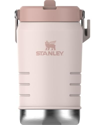 STANLEY ICEFLOW 20 JARRA CON POPOTE PLEGABLE Y ASA 40 OZ TAPA DE GIRO Y POPOTE ABATIBLE A PRUEBA DE FUGAS PARA VIAJES Y DEPORTES - 1