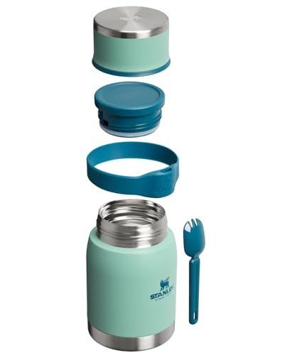 STANLEY ADVENTURE TOGO TARRO DE COMIDA Y TENEDOR DE 24 ONZAS RECIPIENTE DE ALIMENTOS AISLADO AL VACÍO TAPA DE ROSCA DE BOCA - 2
