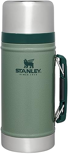 STANLEY CLASSIC LEGENDARY TARRO GRANDE DE COMIDA 10 QT RECIPIENTE DE ALIMENTOS CON AISLAMIENTO AL VACÍO TAPA DE ROSCA DE BOCA - 1