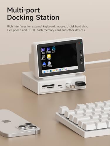 HAGIBIS MINI PANTALLA IPS USB DE 35 PULGADAS CON CONCENTRADOR USB C MONITOR USBC Y HDMI AIDA64 MINI PC CPU RAM HDD MONITOR - 7
