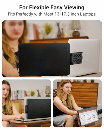 EXTENSOR DE PANTALLA PARA PORTÁTIL EXTENSOR DE MONITOR DUAL HD IPS DE 116 PULGADAS ROTACIÓN DE 360 SOPORTE AJUSTABLE 12 LIBRAS - 7