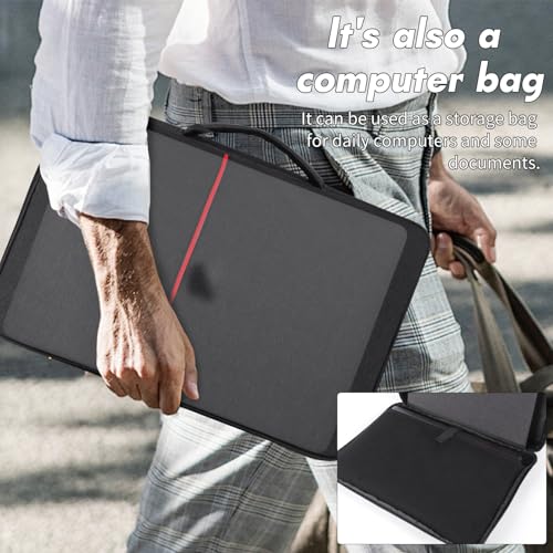 PARASOL PARA LAPTOP PROTECTOR CONTRA DESLUMBRAMIENTO PARA LAPTOP PANTALLA DE PRIVACIDAD BOLSA PARA TRABAJAR AL AIRE LIBRE - 7