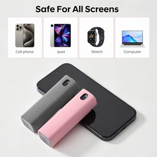 YTT LIMPIADOR PULVERIZADOR PARA PANTALLA TÁCTIL LIMPIADOR DE PANTALLA APTO PARA TODAS LAS PANTALLAS DE TELÉFONOS LAPTOP Y TABLET - 7