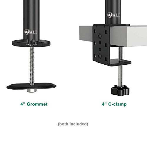 WALI BANDEJA PARA PORTÁTIL CON SOPORTE DE ESCRITORIO PARA NOTEBOOK DE 17 PULGADAS BRAZO PARA PORTÁTIL TOTALMENTE AJUSTABLE HASTA - 7