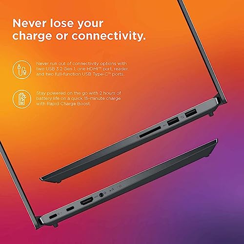 LENOVO IDEAPAD 5 LAPTOP CON PANTALLA TÁCTIL DE 14 PULGADAS Y 1080P AMD RYZEN 7 5700U 18 GHZ 8 GB DE RAM SSD DE 512 GB TECLADO - 2