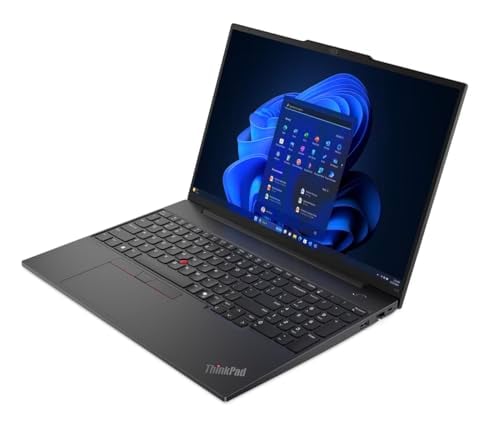 LENOVO THINKPAD E16 GEN 1 LAPTOP EMPRESARIAL DE 160 PULGADAS PANTALLA WUXGA IPS DE 300 NITS AMD RYZEN 5 7530U 6CORE 200GHZ 16GB - 4
