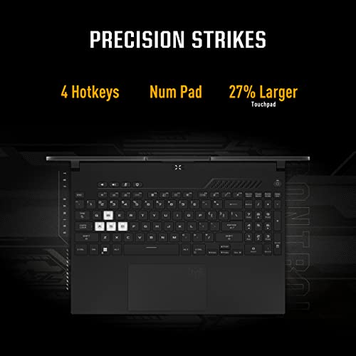 ASUS TUF DASH 15 2022 LAPTOP PARA JUEGOS PANTALLA FHD DE 156 PULGADAS 144HZ INTEL CORE I712650H GEFORCE RTX 3060 16GB DDR5 512GB - 4