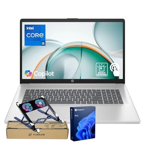 LAPTOP HP ESSENTIAL 2025 PARA NEGOCIOS PANTALLA TÁCTIL HD DE 173 PROCESADOR INTEL CORE I51334U 32 GB RAM 1 TB SSD WIFI 6 W11 PRO - 1