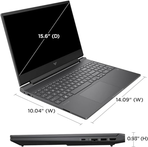 PORTÁTIL PARA GAMING HP VICTUS DE 156 PULGADAS FHD A 144HZ AMD RYZEN 5 7535HS 16 GB DDR5 RAM SSD DE 512 GB AMD RADEON RX 6550M - 5