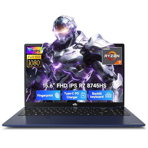 NIMO 156 STREAMING GAMING LAPTOP R7 8745HS 8CORE 16GB RAM 1TB SSD BEAT I71360P RADEON 780M FHD 100W PD RÁPIDO CONSTRUIDO - 1