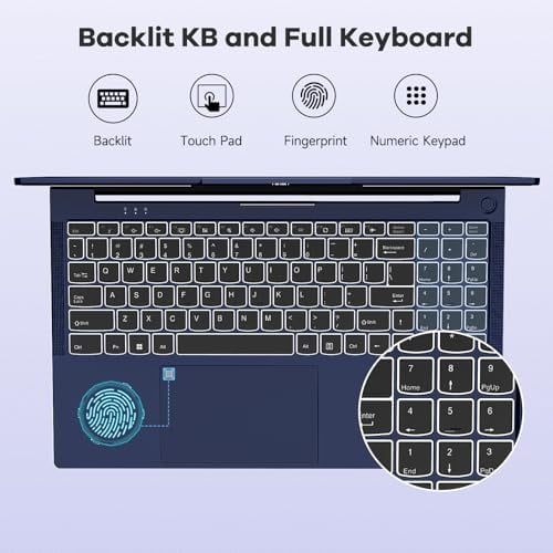 NIMO COMPUTADORA PORTÁTIL IPS FHD DE 156 PULGADAS AMD RYZEN 5 6600H 6 NÚCLEOS 660M GPU 64 GB DDR5 RAM 1 TB SSD BEAT I71165G7 - 4