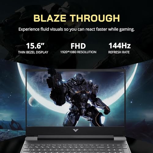 HP 2024 VICTUS 156 PULGADAS 144HZ FHD GAMING LAPTOP 6CORE AMD RYZEN 5 7535HS I711800H RADEON RX 6550M RTX3050 RETROILUMINADO KB - 3