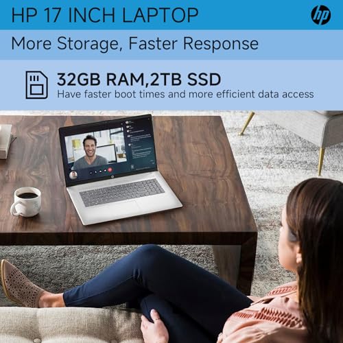 HP PORTÁTIL EMPRESARIAL 17 DE ALTO RENDIMIENTO PANTALLA HD DE 173 INTEL 10CORE I51334U 32 GB DE RAM SSD DE 2 TB TECLADO - 3
