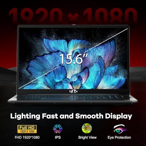 156 BUSINESS GAMINGLAPTOP 6CORES AMD RYZEN 5 6600H 660M 6NM GPU 16GB DDR5 1TB SSD BEAT I71165G7 HASTA 45GHZ 100W TIPOC FHD IPS - 5