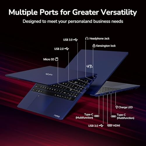 NIMO 156 IPS FHDGAMINGLAPTOP 8 CORES AMD RYZEN 7 6800H 32GB DDR5 RAM 1TB SSD BEAT I712700H UP TO 47GHZ AMD RADEON 680M - 4