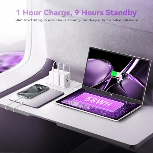 NIMO 173 FHD LAPTOP AMD RYZEN 7 7735HS 8CORE BEAT I513500H 16GB DDR5 512GB PCIE 40 SSD WIN11 BACKLIT KB FINGERPRINT READER 100W - 4
