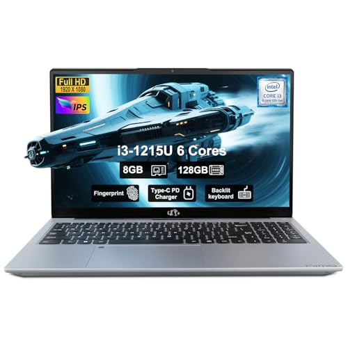 NIMO LAPTOP FHD DE 156 INTEL 6 NÚCLEOS I31215U BEAT R5 7520U HASTA 44 GHZ 8 GB DE RAM 128 GB SSD CON PD RÁPIDO DE 65 W KB - 1