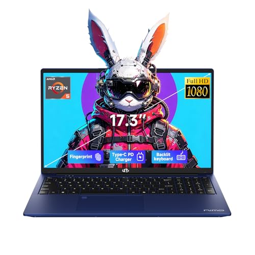 NIMO PORTÁTIL PARA JUEGOS FHD DE 173 PULGADAS AMD RYZEN 5 6600H DE 6 NÚCLEOS 32 GB DDR5 RAM SSD DE 1 TB BEAT I71165G7 HASTA 45 - 1