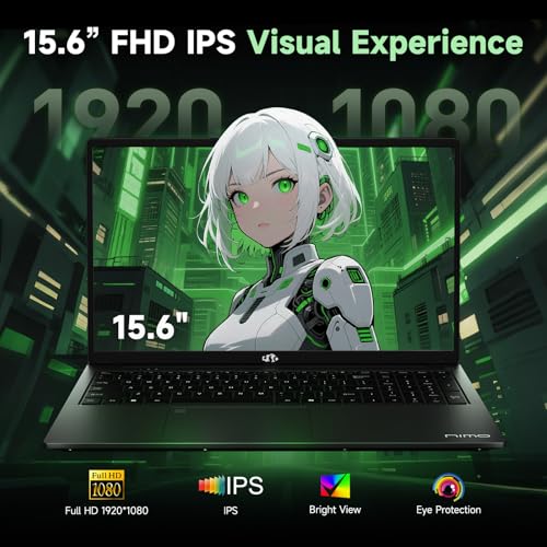NIMO PORTÁTIL PARA JUEGOS PANTALLA FHD DE 156 PULGADAS AMD RYZEN 7 7735HS 8C16T HASTA 475GHZ 32 GB DDR5 2TB NVME SSD GRÁFICOS - 3