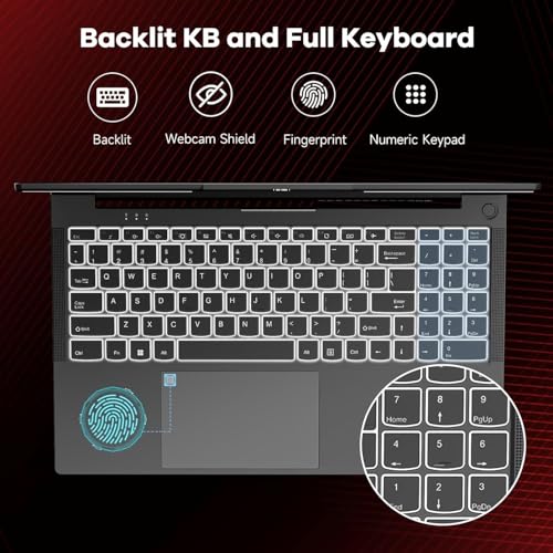 NIMO COMPUTADORA PORTÁTIL AMD PARA JUEGOS DE 156 PULGADAS 6 NÚCLEOS RYZEN 5 6600H 16GB DDR5 RAM 512GB SSD BEAT I71165G7 RADEON - 5
