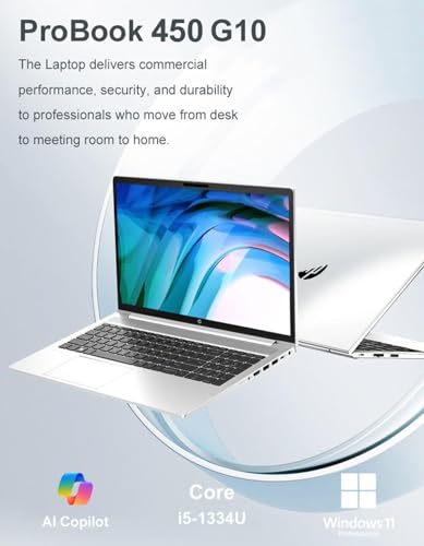 HP PROBOOK 450 G10 PORTÁTIL DE NEGOCIOS 156 FHD ANTIRREFLEJOS INTEL DE 10 NÚCLEOS I51334U 16 GB RAM 512 GB SSD SUPERA AL I71255U - 2