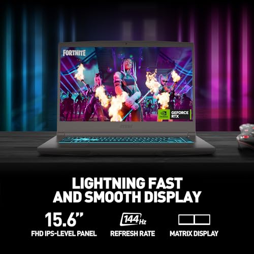 MSI THIN 15 156 144HZ FHD LAPTOP PARA JUEGOS INTEL CORE I512450H NVIDIA GEFORCE RTX 2050 16GB DDR5 512GB NVME SSD COOLER BOOST 5 - 5