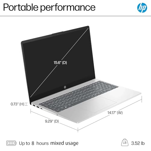 HP PORTÁTIL CON PANTALLA TÁCTIL DE 156 LAPTOP DE NEGOCIOS INTEL CORE I31315U 8 GB DE RAM SSD DE 256 GB GRÁFICOS INTEL UHD - 6