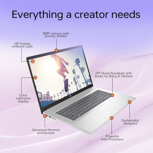 HP ESSENTIAL BUSINESS LAPTOP CON PANTALLA FHD DE 173 PULGADAS INTEL CORE I51334U 32 GB DE RAM SSD PCIE M2 DE 1 TB WIFI 6 CÁMARA - 4