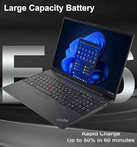 LENOVO THINKPAD E16 GEN 2 BUSINESS LAPTOP 16 FHD PANTALLA TÁCTIL AMD RYZEN 7 7735U INTEL I71355U 16GB DDR5 RAM 512GB SSD KB - 3