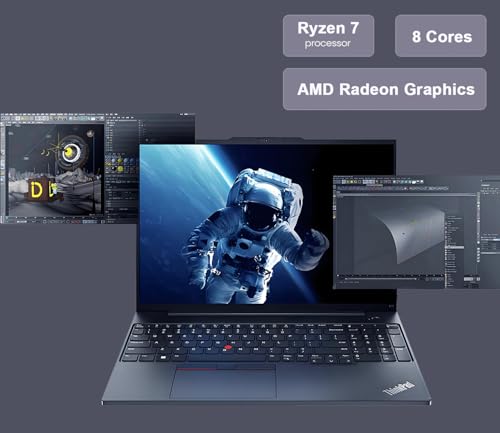 LENOVO THINKPAD E16 GEN 2 BUSINESS LAPTOP 16 FHD PANTALLA TÁCTIL AMD RYZEN 7 7735U INTEL I71355U 16GB DDR5 RAM 512GB SSD KB - 5