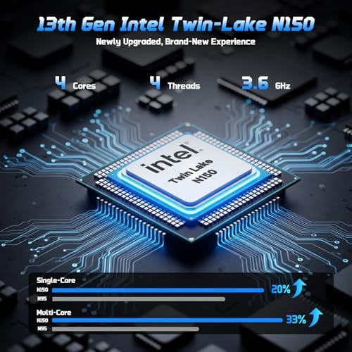 NIMO COMPUTADORA PORTÁTIL FHD IPS DE 156 PULGADAS 16 GB DE RAM 1 TB SSD 4 NÚCLEOS INTEL N150 DE 13 GENERACIÓN RITMO A I31115G4 - 2