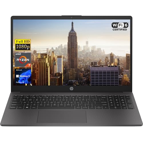 HP 255 G10 LAPTOP EMPRESARIAL FHD DE 156 PULGADAS AMD RYZEN 7 7730U 16 GB DE RAM SSD PCIE DE 512 GB TECLADO NUMÉRICO CÁMARA WEB - 1