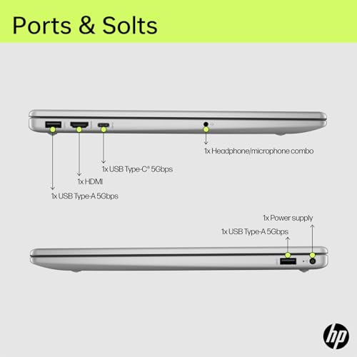 HP PORTÁTIL CON PANTALLA TÁCTIL DE 156 PULGADAS 14 NÚCLEOS ULTRA 5 125H HASTA 45 GHZ BEAT I71360P PARA PRODUCTIVIDAD 16 GB DDR5 - 7