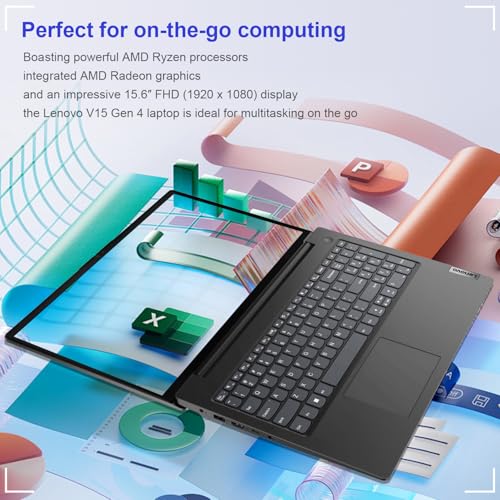 LENOVO LAPTOP V15 PARA NEGOCIOS HOGAR ESTUDIANTE 156 PULGADAS FHD ANTIRREFLEJO AMD RYZEN 7 7730U 16 GB DE RAM 512 GB SSD HDMI - 4