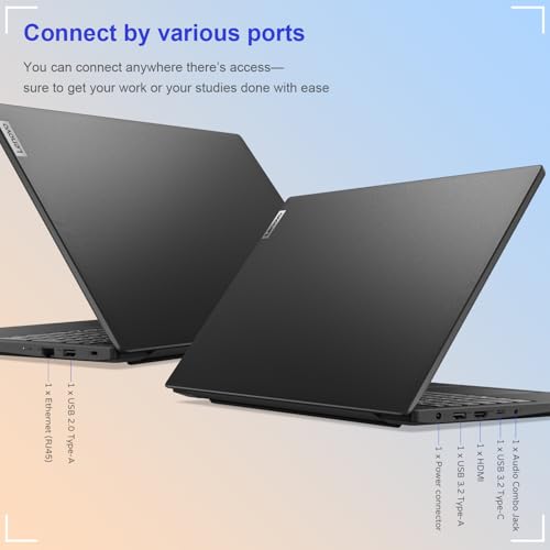 LENOVO LAPTOP V15 PARA NEGOCIOS HOGAR ESTUDIANTE 156 PULGADAS FHD ANTIRREFLEJO AMD RYZEN 7 7730U 16 GB DE RAM 512 GB SSD HDMI - 7