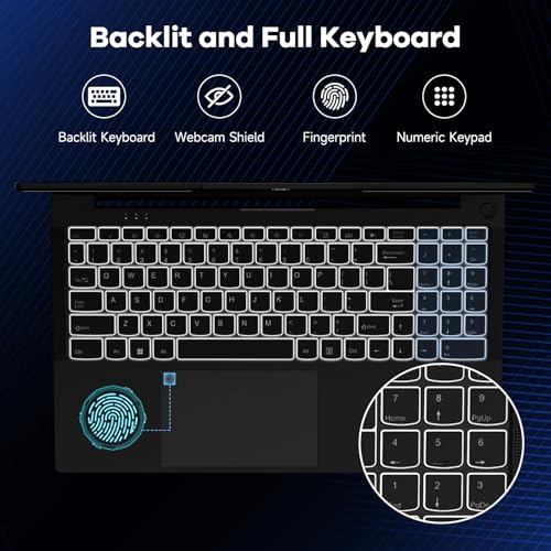 NIMO 156 IPS FHD GAMING LAPTOPAMD RYZEN 5 6600H 32GB DDR5 RAM 1TB SSD BEAT I5I7 6 CORES UP TO 45GHZ RADEON 660M GPU PC WITH 100W - 6