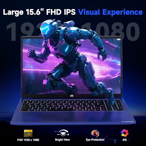 NIMO 156 LIGHTGAMINGLAPTOP AMD RYZEN 7 7735HS 8 CORES 16GB DDR5 512GB SSD RADEON 680M LAPTOP FOR CONTENT CREATORS DESIGNERS WITH - 5
