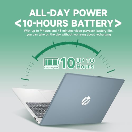 LAPTOP HP 156 PULGADAS HD 2022 INTEL QUADCORE I31125G4 11 GEN HASTA 37 GHZ BEAT I510210U 8 GB RAM SSD DE 128 GB CÁMARA WEB - 7
