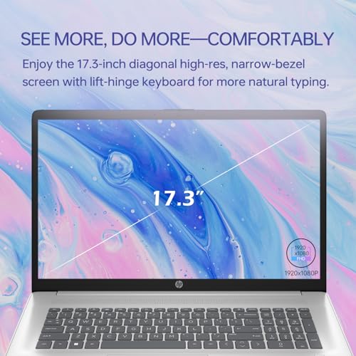 HP LAPTOP ESSENTIAL 17 PARA PRODUCTIVIDAD Y TRABAJO DIARIO PANTALLA FHD DE 173 PULGADAS RENDIMIENTO INTEL CORE I71355U 16 GB - 5