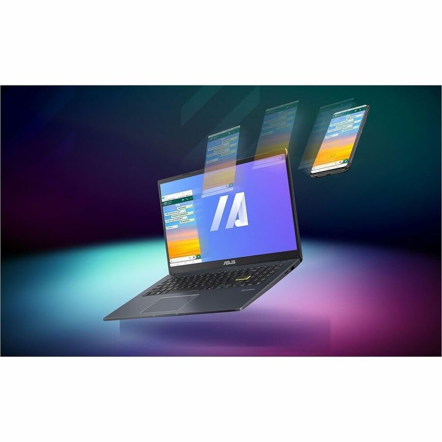 ASUS PORTÁTIL VIVOBOOK GO SLIM DE 156 DELGADA Y PORTÁTIL PARA ESTUDIO DE ESTUDIANTES INTEL DUAL CORE N4500 4 GB DE RAM SSD - 4