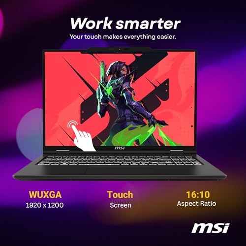 MSI VENTURE 16 AI READY BUSINESS LAPTOP 16 WUXGA 1920 X 1200 TOUCHSCREEN INTEL CORE ULTRA 7 255HULTRA 9 185H 51 GHZ COPILOT - 2