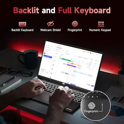 NIMO PORTÁTIL PARA JUEGOS FHD DE 173 PULGADAS AMD RYZEN 5 6600H 16GB DDR5 RAM 512GB SSD BEAT I71165G7 6 NÚCLEOS HASTA 45 GHZ - 5