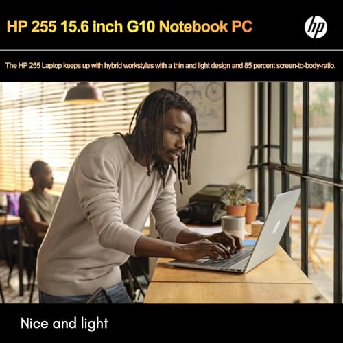 HP LAPTOP 255 G10 PARA EL HOGAR O EL TRABAJO 16 GB DE RAM SSD DE 1 TB FULL HD DE 156 PULGADAS RYZEN 3 7330U BEAT INTEL I51135G7 - 3