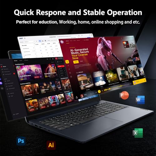 LENOVO IDEAPAD 1I PORTÁTIL PANTALLA TÁCTIL FHD DE 156 PULGADAS PROCESADOR INTEL CORE I51235U 16 GB DE RAM 512 GB SSD CÁMARA WEB - 5