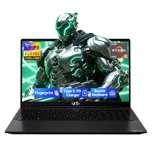 NIMO COMPUTADORA PORTÁTIL PARA JUEGOS IPS FHD DE 156 AMD RYZEN 5 6600H 16GB DDR5 RAM 1TB SSD BEAT I51335U 6 NÚCLEOS HASTA 45 GHZ - 1