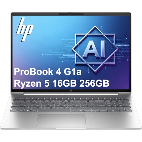 HP PROBOOK 4 G1A BUSINESS AI PC LAPTOP 16 FHD AMD RYZEN 5 230 INTEL ULTRA 7 155U 16GB DDR5 256GB SSD RADEON 760M GRAPHICS HP - 1